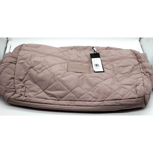 Marc Jacobs Quilted Nylon Medium Weekender Travel Bag Bark New ML2306870 - Picture 6 of 16
